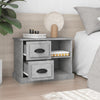 Nachttisch Rollie, betongrau, 60x35,5x45cm