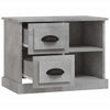 Nachttisch Rollie, betongrau, 60x35,5x45cm