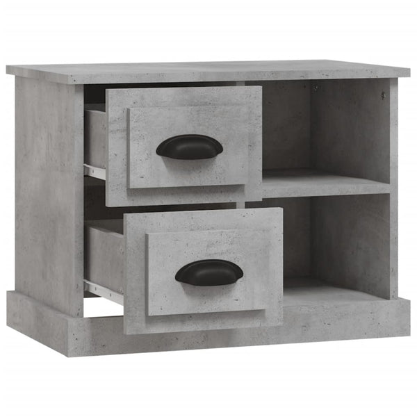 Nachttisch Rollie, betongrau, 60x35,5x45cm