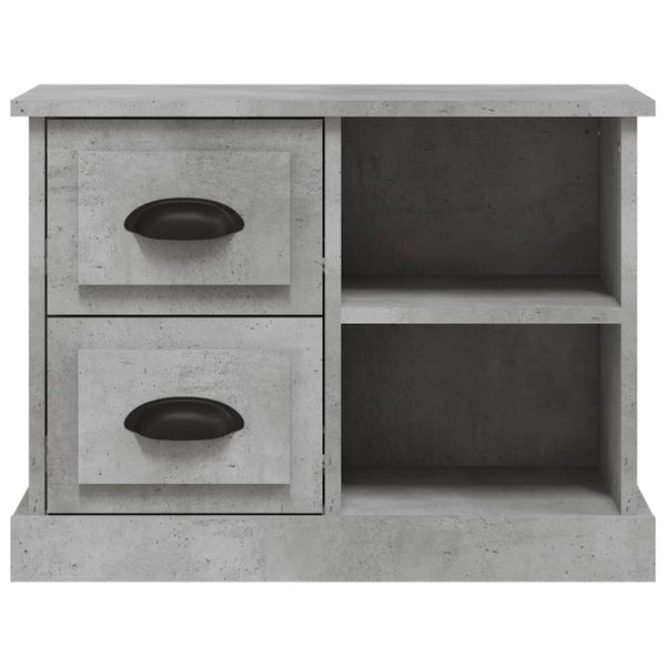 Nachttisch Rollie, betongrau, 60x35,5x45cm