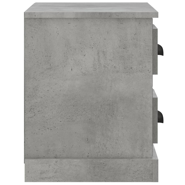 Nachttisch Rollie, betongrau, 60x35,5x45cm