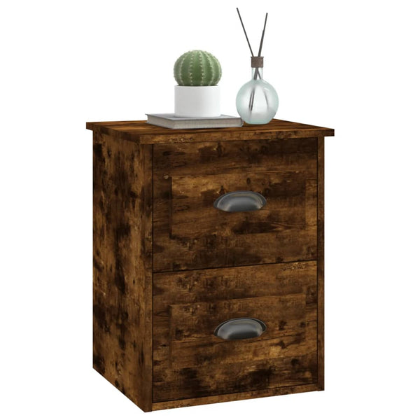 Nachttisch Arden, Savutammi, wandmontierbar, 41,5x36x53cm