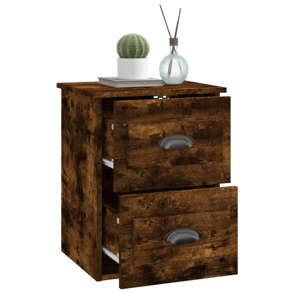 Nachttisch Arden, Savutammi, wandmontierbar, 41,5x36x53cm