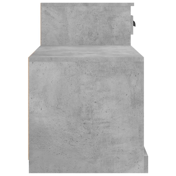 Schuhschrank Hobart, betongrau, 100x42x60cm (Holz)