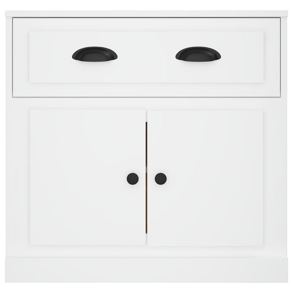 Weißes Bart Sideboard 70x35,5x67,5cm (Holz)