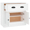 Weißes Bart Sideboard 70x35,5x67,5cm (Holz)