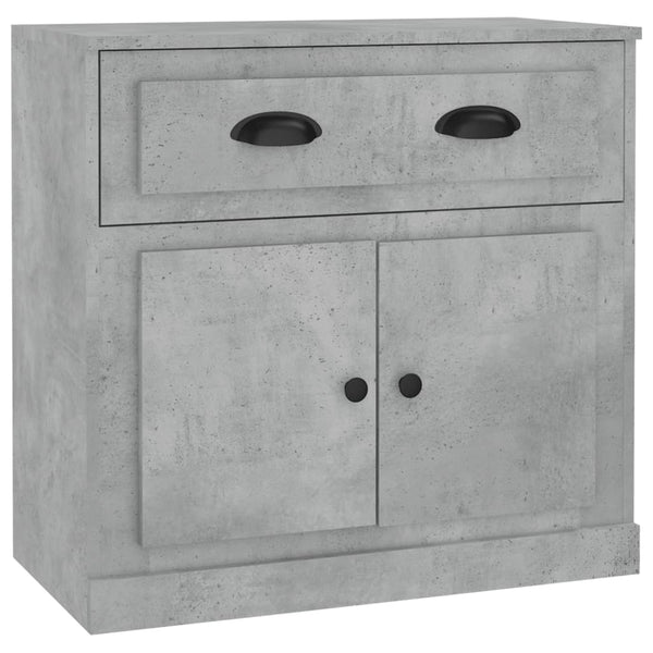 Betoninharmaa senkki Bart 70x35,5x67,5cm (puinen)