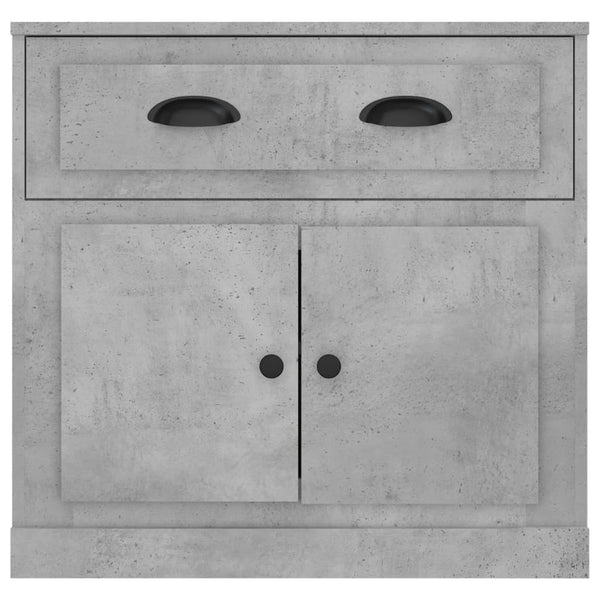 Betoninharmaa senkki Bart 70x35,5x67,5cm (puinen)
