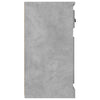 Betoninharmaa senkki Bart 70x35,5x67,5cm (puinen)