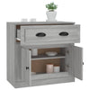 Graues Sideboard Bart 70x35,5x67,5cm (Holz)