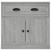 Graues Sideboard Bart 70x35,5x67,5cm (Holz)