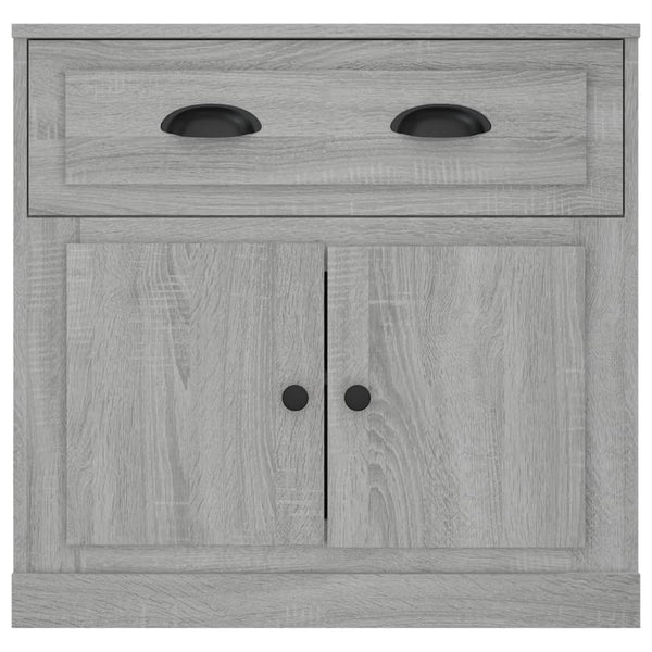 Graues Sideboard Bart 70x35,5x67,5cm (Holz)