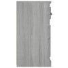 Graues Sideboard Bart 70x35,5x67,5cm (Holz)