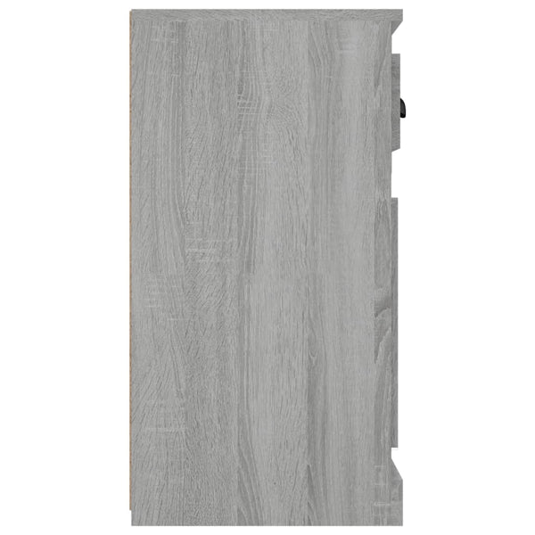 Graues Sideboard Bart 70x35,5x67,5cm (Holz)