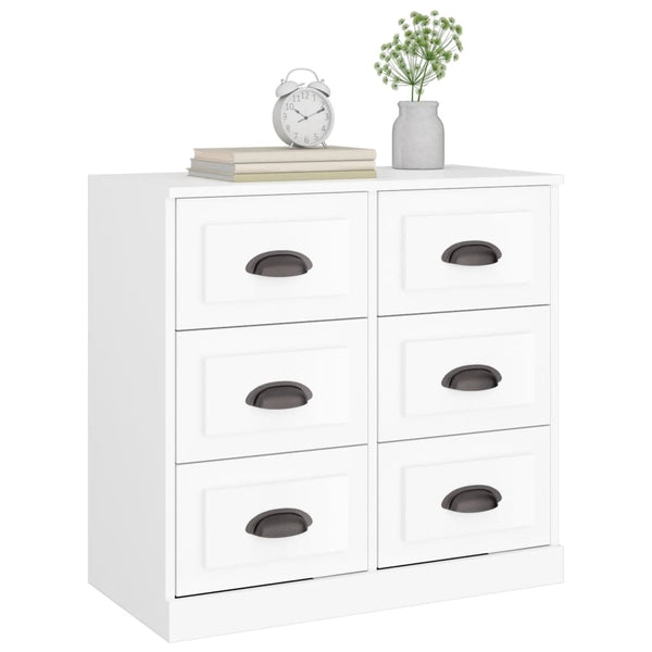 Miltiada senkki valkoisena 70x35,5x67,5cm (puuta)