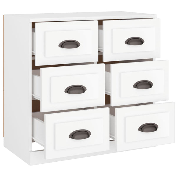 Miltiada senkki valkoisena 70x35,5x67,5cm (puuta)