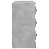 Betongraues Sideboard Miltiada 70x35,5x67,5cm (Holz)