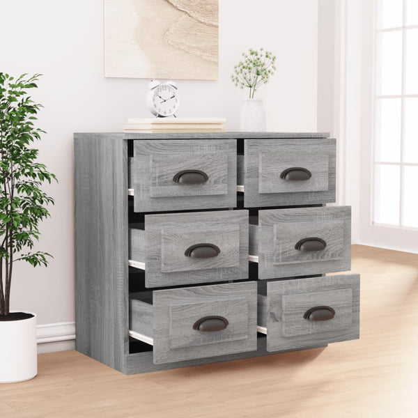 Harmaa senkki Miltiada 70x35,5x67,5cm (puinen)