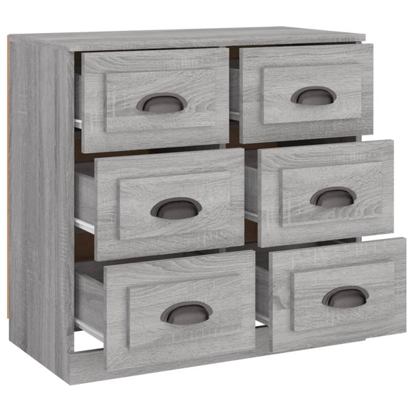 Harmaa senkki Miltiada 70x35,5x67,5cm (puinen)