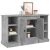 Sideboard Tansa aus Holz, betongrau, 100x35,5x60cm