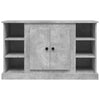 Sideboard Tansa aus Holz, betongrau, 100x35,5x60cm