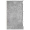 Sideboard Tansa aus Holz, betongrau, 100x35,5x60cm