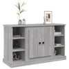 Graues Sideboard Tansa 100x35,5x60cm (Holz)