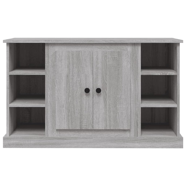 Graues Sideboard Tansa 100x35,5x60cm (Holz)
