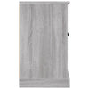 Graues Sideboard Tansa 100x35,5x60cm (Holz)