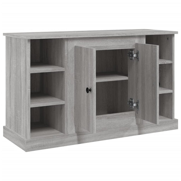Graues Sideboard Tansa 100x35,5x60cm (Holz)