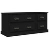 Schwarzer TV-Schrank Arefa 100x35,5x45cm (Holz)