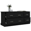 Schwarzer TV-Schrank Arefa 100x35,5x45cm (Holz)