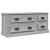 Graues TV-Möbel Arefa 100x35,5x45cm (Holz)