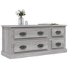 Graues TV-Möbel Arefa 100x35,5x45cm (Holz)