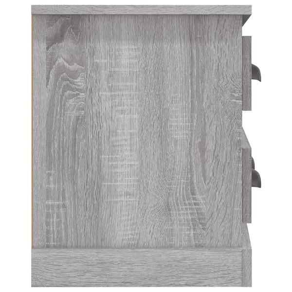Graues TV-Möbel Arefa 100x35,5x45cm (Holz)