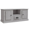 Graues TV-Möbel Airidin 100x35,5x45cm (Holz)