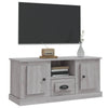 Graues TV-Möbel Airidin 100x35,5x45cm (Holz)