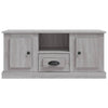 Graues TV-Möbel Airidin 100x35,5x45cm (Holz)