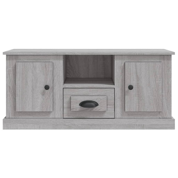 Graues TV-Möbel Airidin 100x35,5x45cm (Holz)