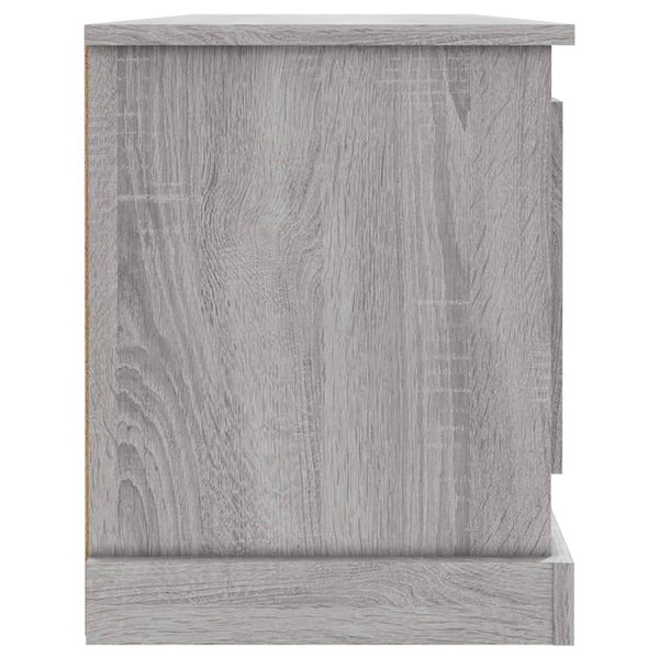Graues TV-Möbel Airidin 100x35,5x45cm (Holz)