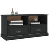 Schwarzes TV-Möbel Fulvius 93x35,5x45cm (Holz)