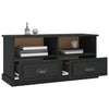 Schwarzes TV-Möbel Fulvius 93x35,5x45cm (Holz)
