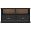 Schwarzes TV-Möbel Fulvius 93x35,5x45cm (Holz)