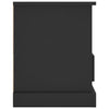 Schwarzes TV-Möbel Fulvius 93x35,5x45cm (Holz)