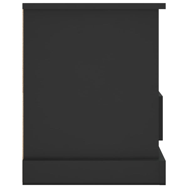 Schwarzes TV-Möbel Fulvius 93x35,5x45cm (Holz)