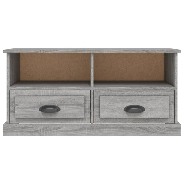 Graues TV-Möbel Fulvius 93x35,5x45cm (Holz)