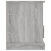 Graues TV-Möbel Fulvius 93x35,5x45cm (Holz)