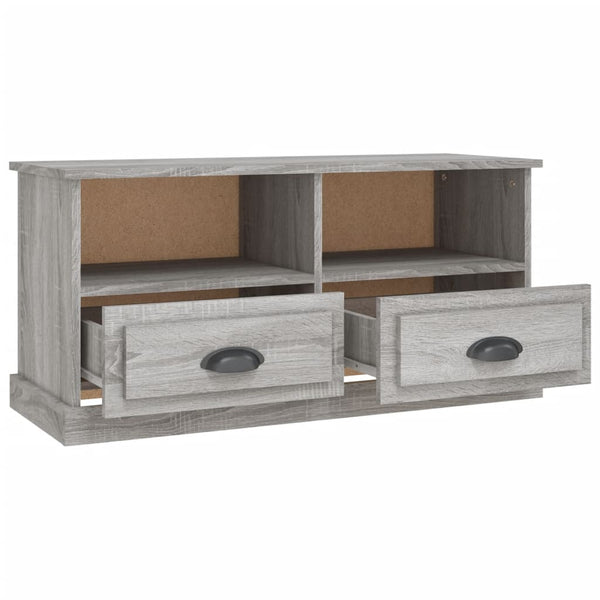 Graues TV-Möbel Fulvius 93x35,5x45cm (Holz)