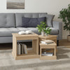 Couchtische Karen (3 Stück Sonoma-Eiche Holz)