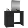 Schwarzer Schminktisch Faur 90x50x132,5cm (Holz)